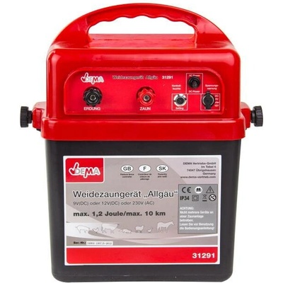 DEMA Elektrický ohradník 9/12/230 V Allgäu 31291D