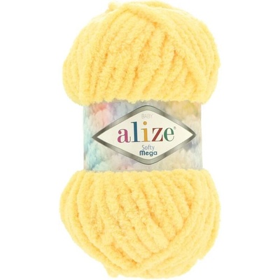 Alize Softy Mega 187 žltá