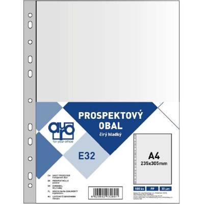 Auro Office E32 - eurofolie A4, 32 µm, PP, hladké - 100 ks