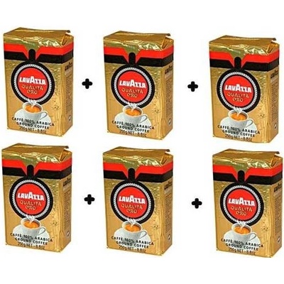 Lavazza Qualita Oro mletá 6 x 250 g