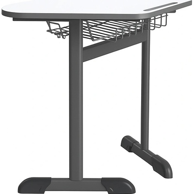 Модулна ученическа маса ТРАПЕЦ - едноместна училищна мебел