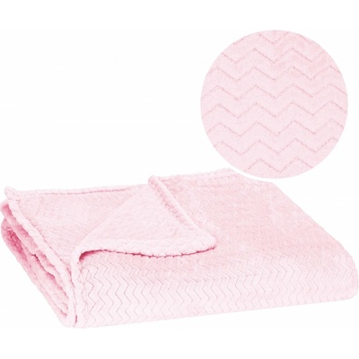 Springos Přikrývka HA7152 růžová 200x220