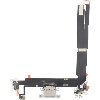 Apple iPhone 16 Plus - Nabíjecí Konektor + Flex Kabel (White), White