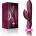Вибратор с клитор стимулатор, 18см. - Climaximum Spirit Burgundy (ROCKS00436)