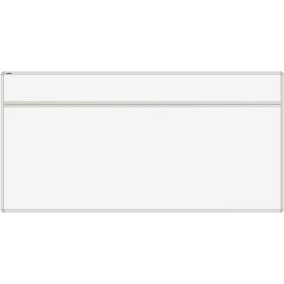 VMS VISION Stolový magnetický paraván ekoTAB Whiteboard oblý roh 160 x 80 cm