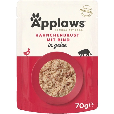 Applaws kuracie s hovädzím 16 x 70 g