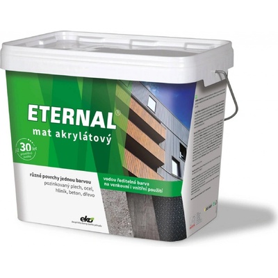 Eternal Mat akrylátový 10 kg antracit – Zboží Mobilmania