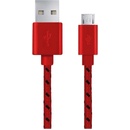 Esperanza EB181R - 5901299920121 Micro USB 2.0 A-B M/M, 2m, červený