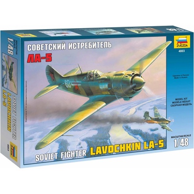 Zvezda Model Kit Lavočkin La5 4803 1:48