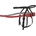 Rock Empire Нагръдник за куче Rock empire Canicross Dog harness - Red - размер One Size (057-0180-0311)
