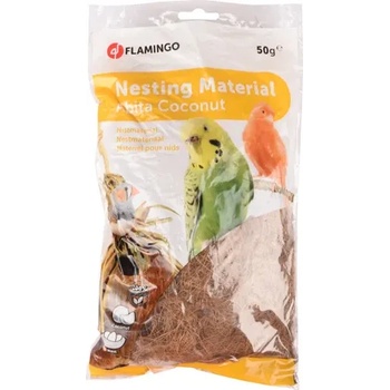 Flamingo Nesting - Материал за гнездене от кокосови влакна, 50 гр