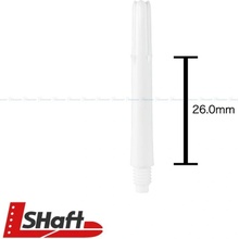 L-Style Straight 260 biele tweenie 26mm
