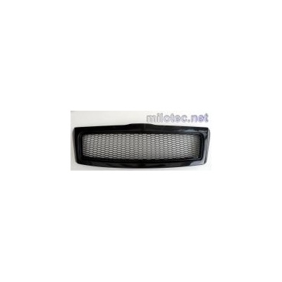 MILOTEC Predná maska s čiernou mriežkou a čiernym rámčekom, Škoda Octavia II, 2004 - 2008, Combi / Limousine