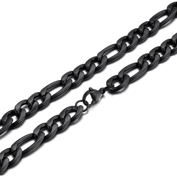 Steel Edge Retiazka čierny chirurgická oceľ WJHN75-10
