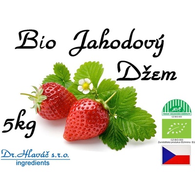 Dr.Hlaváč Bio jahodový Džem 5 kg