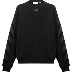 OFF WHITE Блуза OFF WHITE Men's Crew Sweatshirt - Black/White