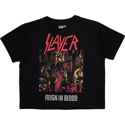 Slayer Reign in Blood Black XL Дамски Риза (SLAYCT04LB04)