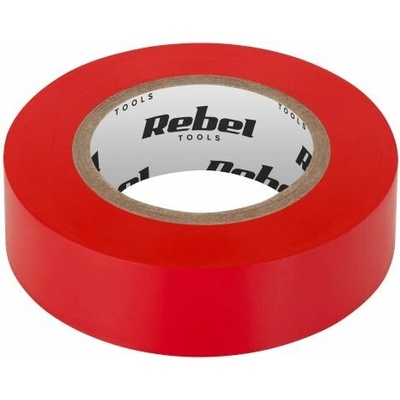 Rebel Páska izolačná 0,13 mm x 19 mm x 18,30 m červená