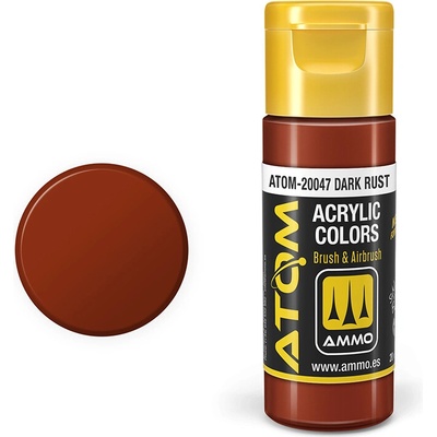 AMMO by MIG Jimenez ATOM COLOR Dark Rust 20ml