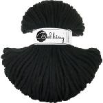 Bobbiny Jumbo Soft 8 mm 100 m Black юта (BF-E002)