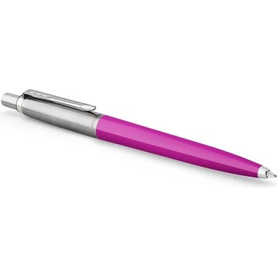 Parker Химикалка, 0, 7 мм, сребърен клипс, пурпурен корпус, PARKER "Royal Jotter Originals", синя 2075996 (2075996)