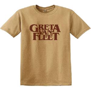 Greta Van Fleet Logo Old Gold M Риза (GVFTS02MOG02)