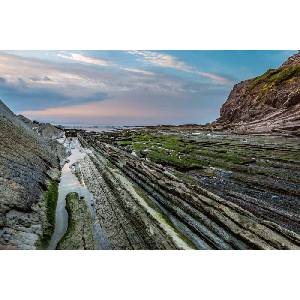 DIMEX ART Флизелинов фототапет брегова линия 375 x 250 см