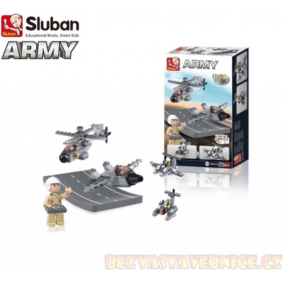 Sluban B0537H Aircraft Carrier Dron 4v1 104 ks – Zboží Dáma
