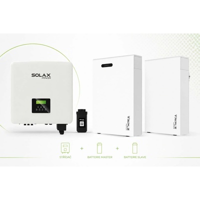 SolaX X3-HYBRID-10.0-D (G4) 10 kW + Triple Power T58 V3 11,6–23,2 kWh úložiště 11,6 kWh