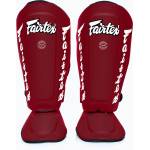 Fairtex Разглобяеми подложки за пищяли Fairtex, наричани още протектори за пищяли. "Twister" червен