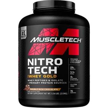 MuscleTech Nitro-Tech 100% Whey Gold 2270 g