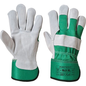 Portwest premium chrome rigger a220 / Комбинирани ръкавици - зелени xl (a220gnrxl)