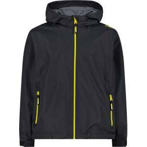 CMP Детско ежедневно яке CMP Kid's Jacket Fix Hood WP Waterproof jacket - Antracite / Lemonade - размер 104 (EU) (703-4491-0811)