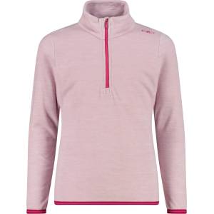 CMP Детски поларен пуловер CMP Kid's Sweat 34G4785 Fleece jumper - Soft Pink Mel. - размер 128 (EU) (704-4394-1015)