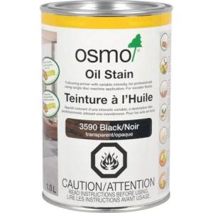 Osmo Oil Stain 3590 Черно - масло за подове и мебели 2.5л (2753)