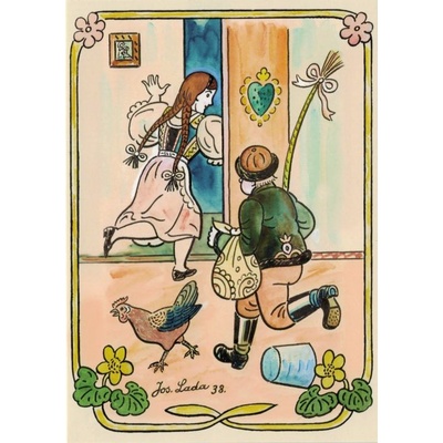 Pohlednice Velikonoce 1 (J. Lada) – Zboží Mobilmania