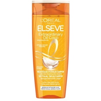 L'Oréal Elseve Extraordinary Oil Coco Weightless Nourishing Shampoo 250 ml подхранващ шампоан за нормална до суха коса за жени