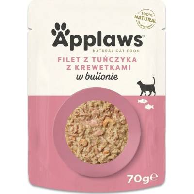 APPLAWS Tuna Fillet with prawn in broth 70 g