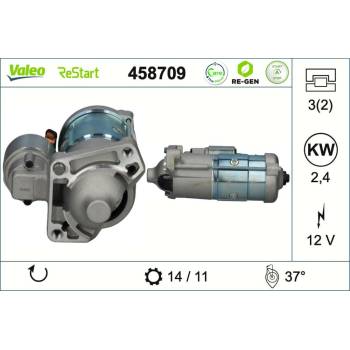 Startér VALEO 458709