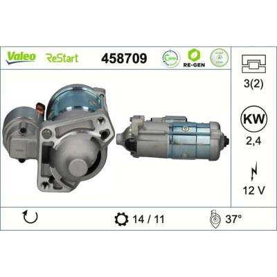 Startér VALEO 458709