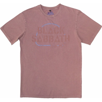 Black Sabbath Never Say Die Back Print Kashmir Red