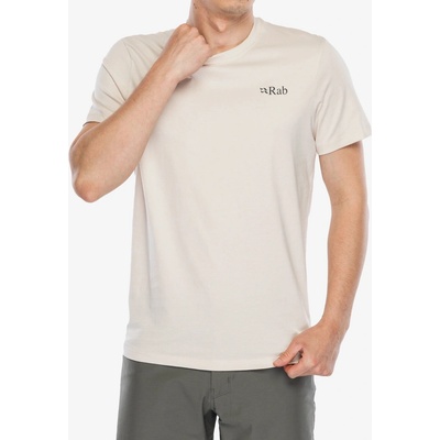 Rab Stance Mountain Peak Tee ecru