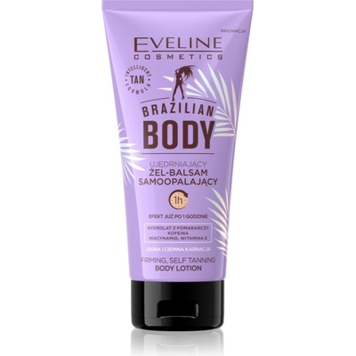 Eveline Cosmetics Brazilian Body бронзиращ гел със стягащ ефект 150ml
