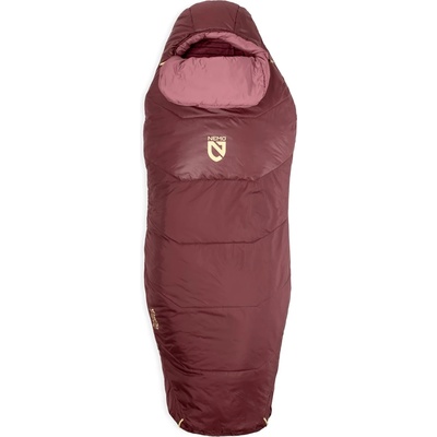 NEMO Equipment Дамски синтетичен спален чувал Nemo Women's Tempo 35 Synthetic sleeping bag - Chocolate / Rose - размер Regular (514-1685-0111)