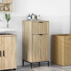 vidaXL Шкаф за баня Сонома дъб 39, 5 x 36 x 88 см (883396)