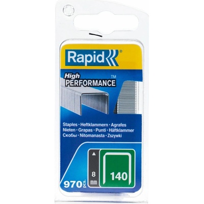 Spony do sponkovačky RAPID 140, 8 mm, 970 ks