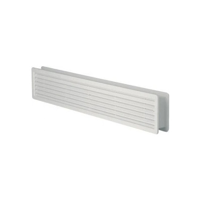 HACO Větrací mřížka 500 x 90 dveřní bílá