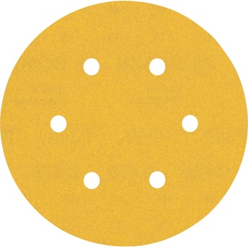 Bosch Brúsny papier EXPERT C470 so 6 otvormi pre excentrické brúsky, 150 mm, zrnitosť 240, 50 ks 2608900923