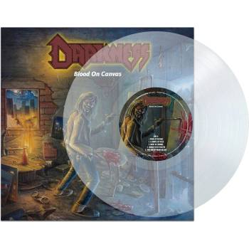 Darkness - Blood On Canvas (Limited Edition) (Clear Coloured) (LP) (4028466933706)