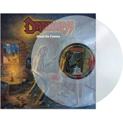Darkness - Blood On Canvas (Limited Edition) (Clear Coloured) (LP) (4028466933706)